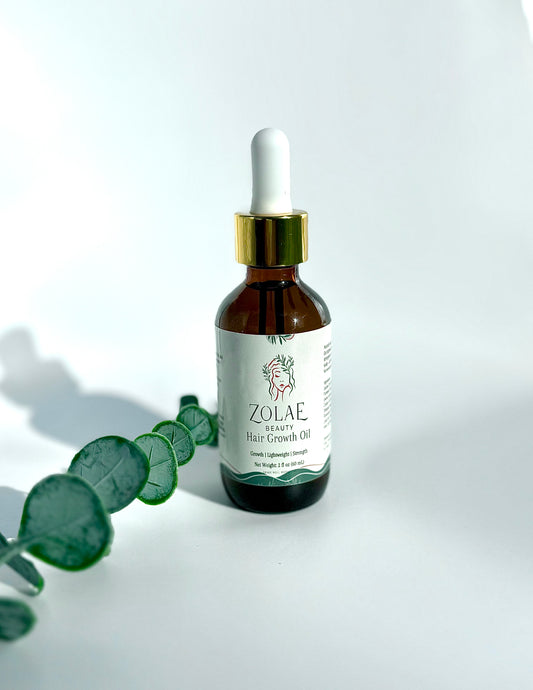 Zolae Beauty Hair Growth Oil 2oz + Edge Roller Bundle
